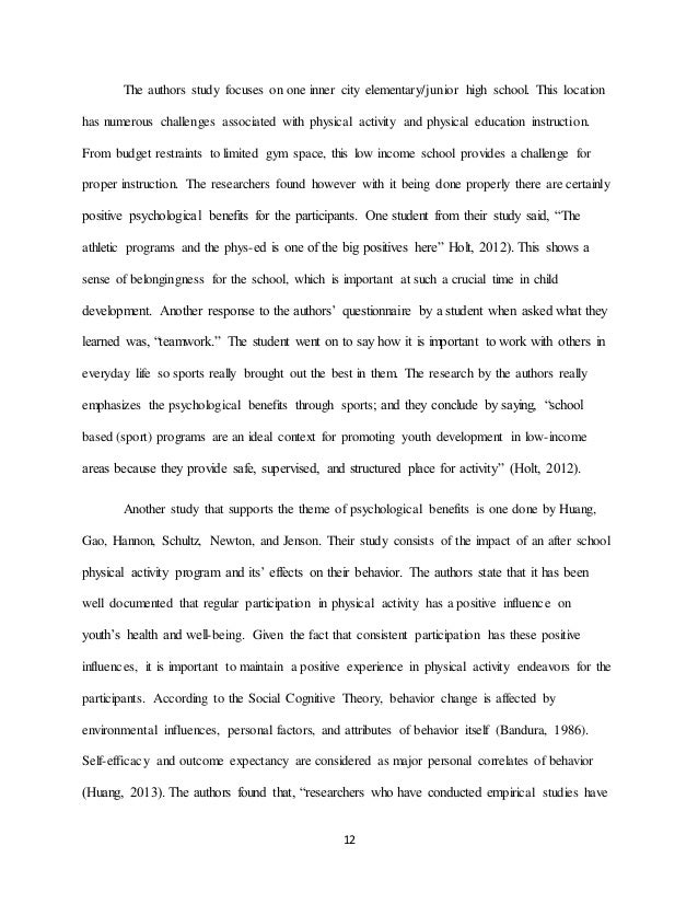 essay on the impact of sports essay on achievement in sports